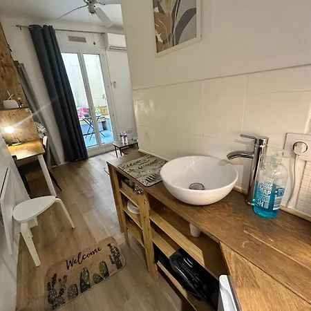 Les Cactus Avec Terrasse à 5 Min à Pied De La Appartamento Nizza