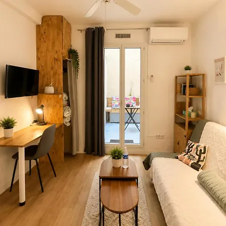 Les Cactus Avec Terrasse à 5 Min à Pied De La Appartement *