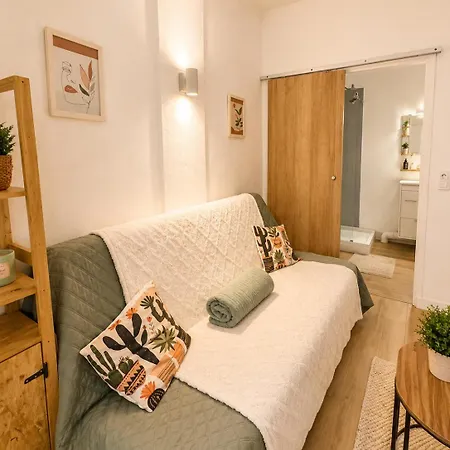 Les Cactus Avec Terrasse à 5 Min à Pied De La Appartement